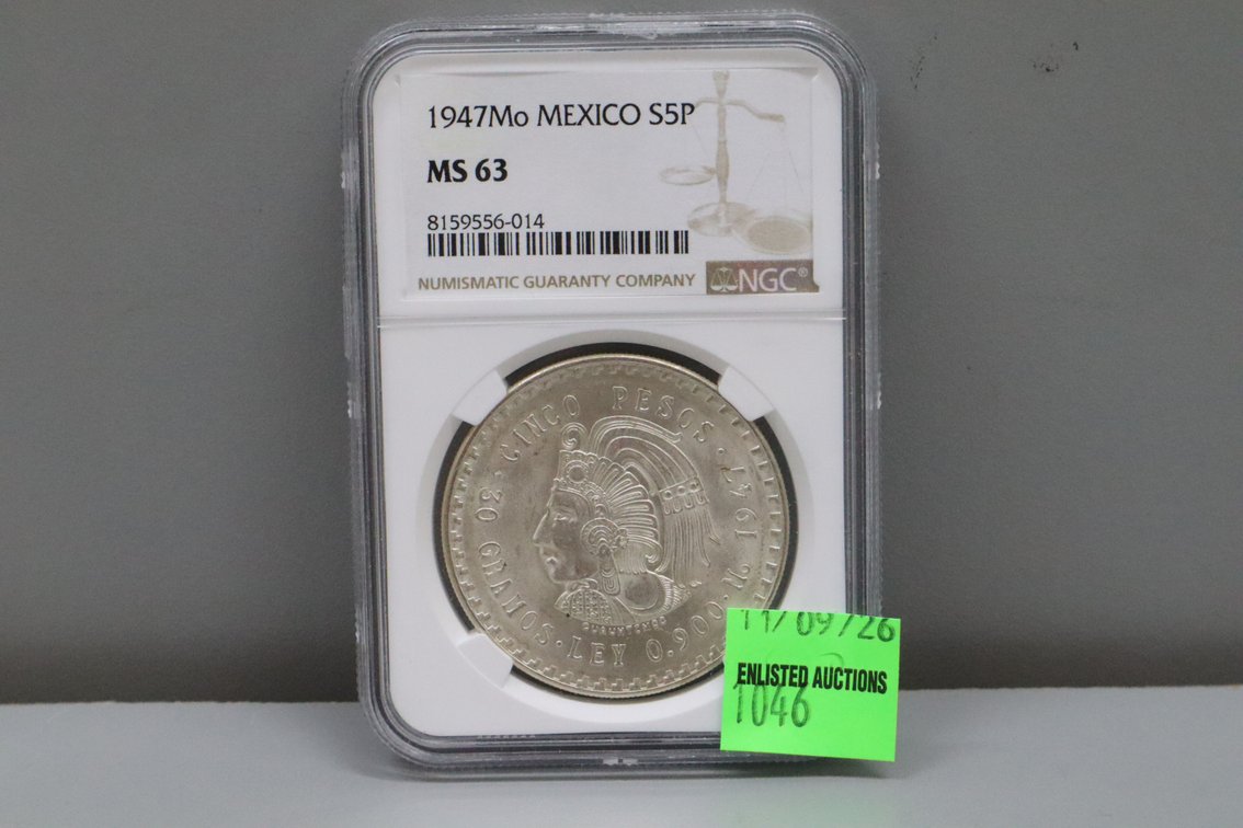 1947 Mexican Coin