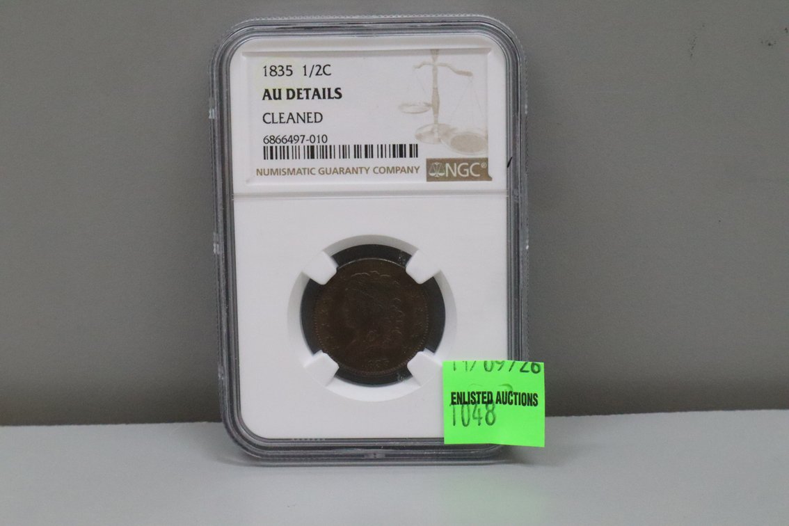1835 Half Cent