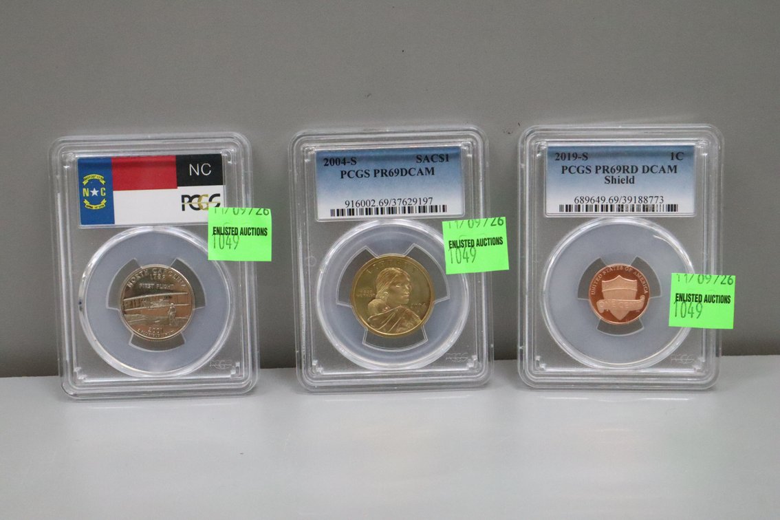 Slabbed Coins