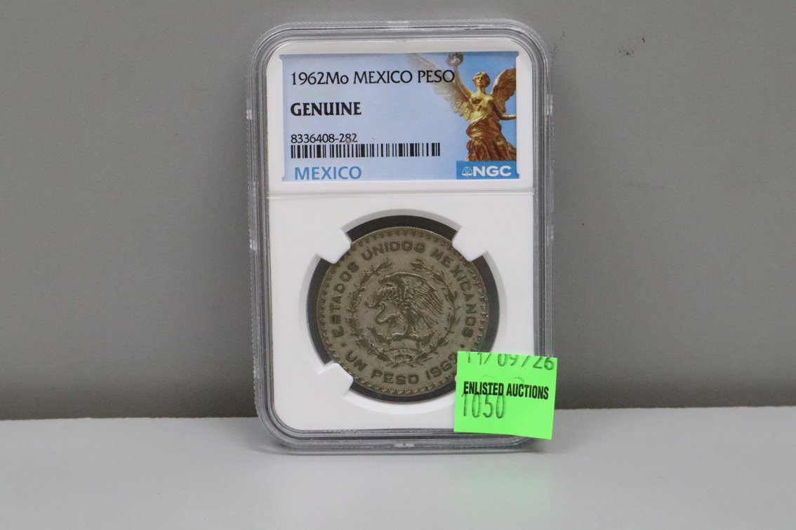 1962 Mexican Peso
