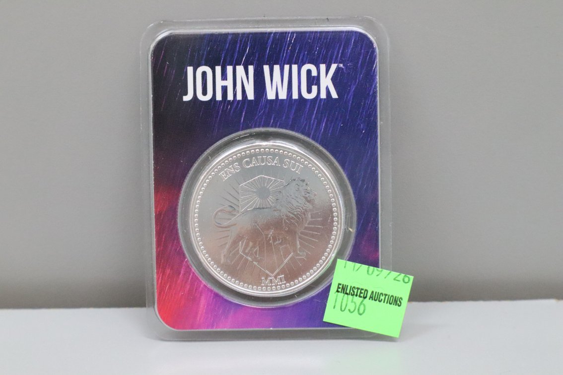 John Wick Silver Round