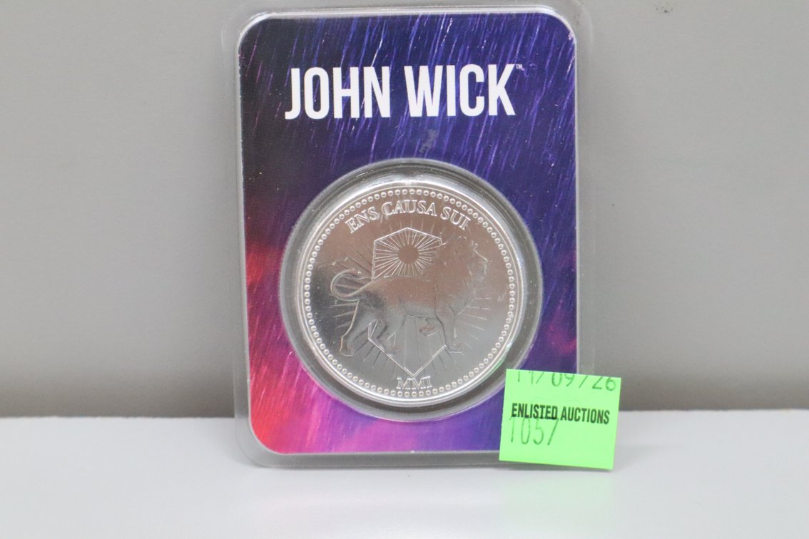 John Wick Silver Round