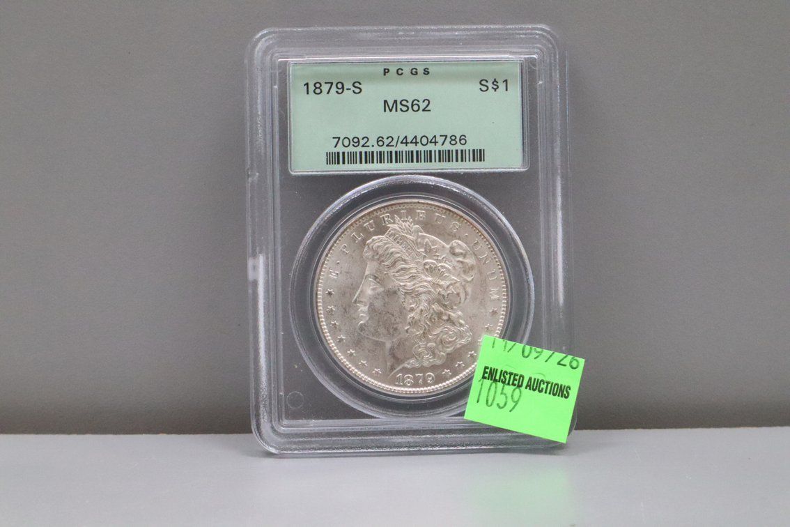 1879-S Morgan Silver Dollar