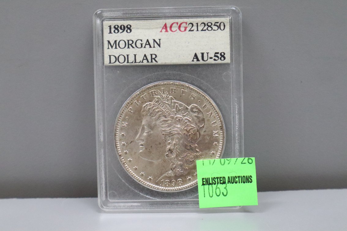1898 Morgan Silver Dollar