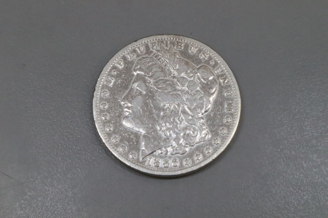 1886 Morgan Silver Dollar