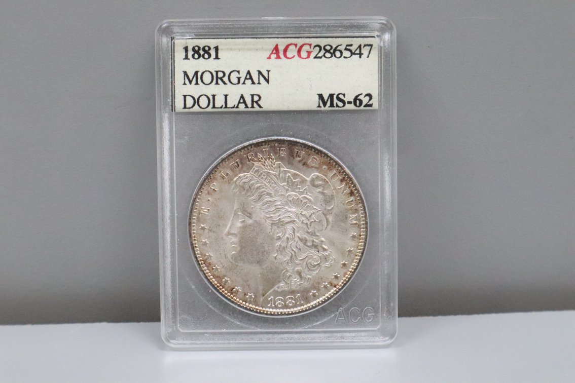 1881 Morgan Silver Dollar