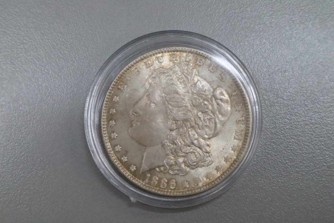 1886 Morgan Silver Dollar