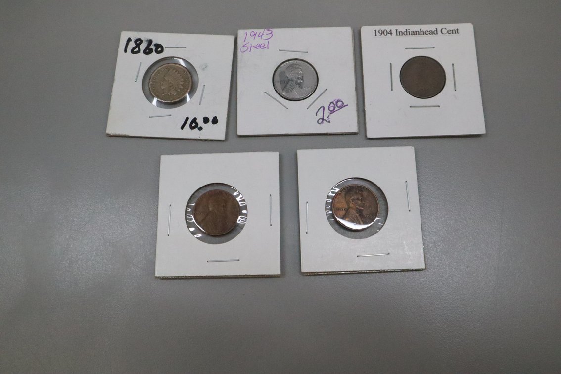 Group of Coins