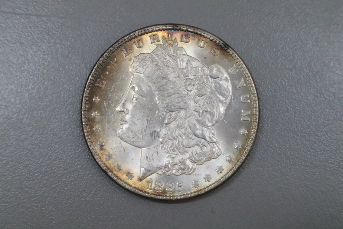 1885 Morgan Silver Dollar