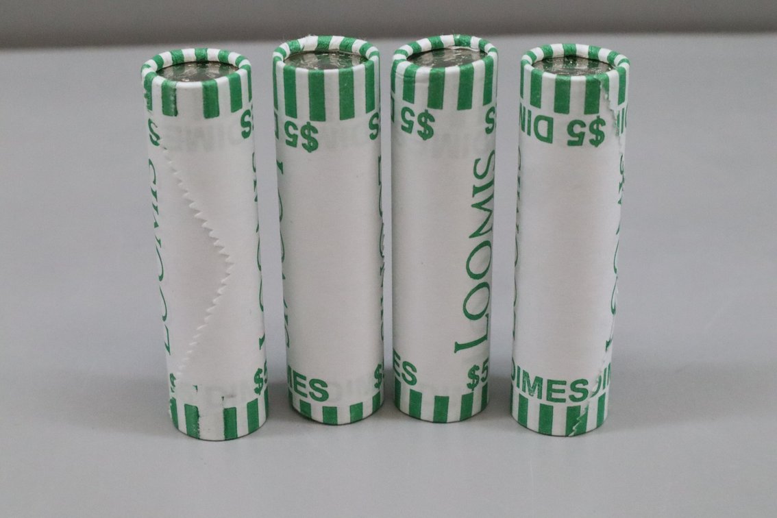 (4) Rolls of Dimes