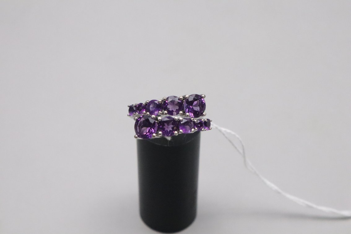 African Amethyst Ring