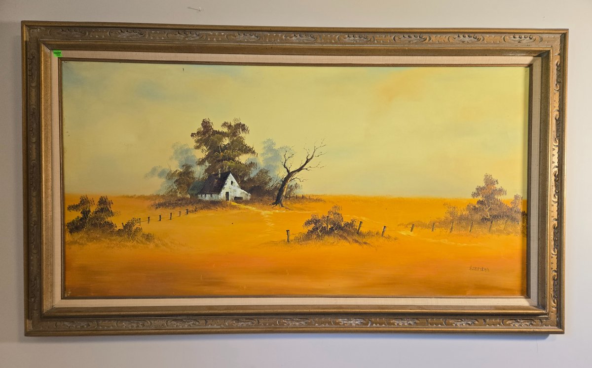 Oil on Canvas CountryScape - Remda