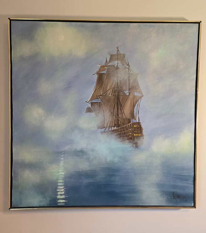 Oil on Canvas Nautical - Reynolds