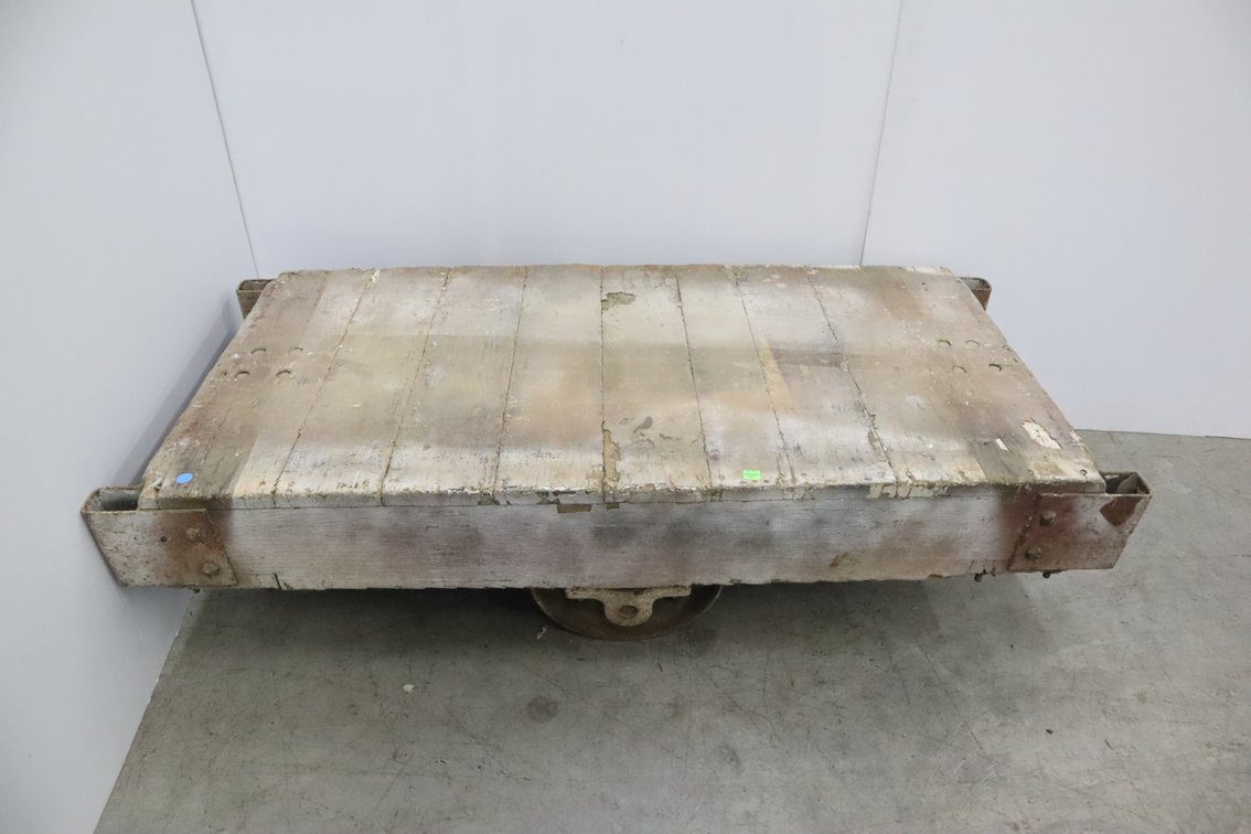 Vintage Industrial Flat Cart
