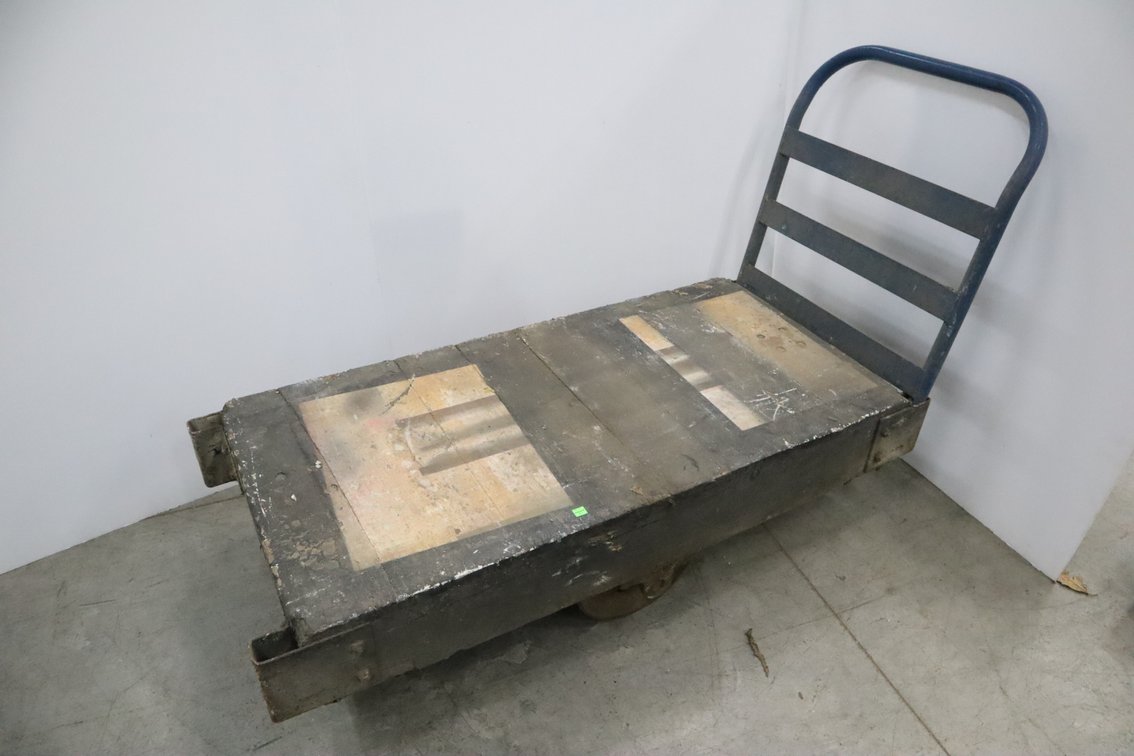 Vintage Industrial Flat Cart