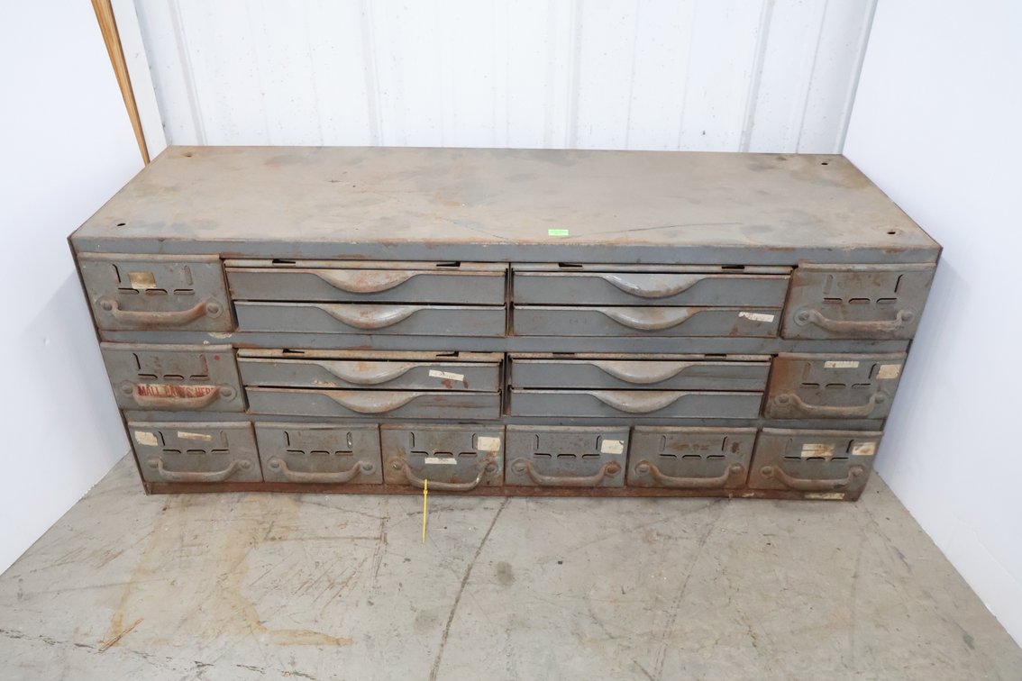 Industrial Steel Hardware Cabinet