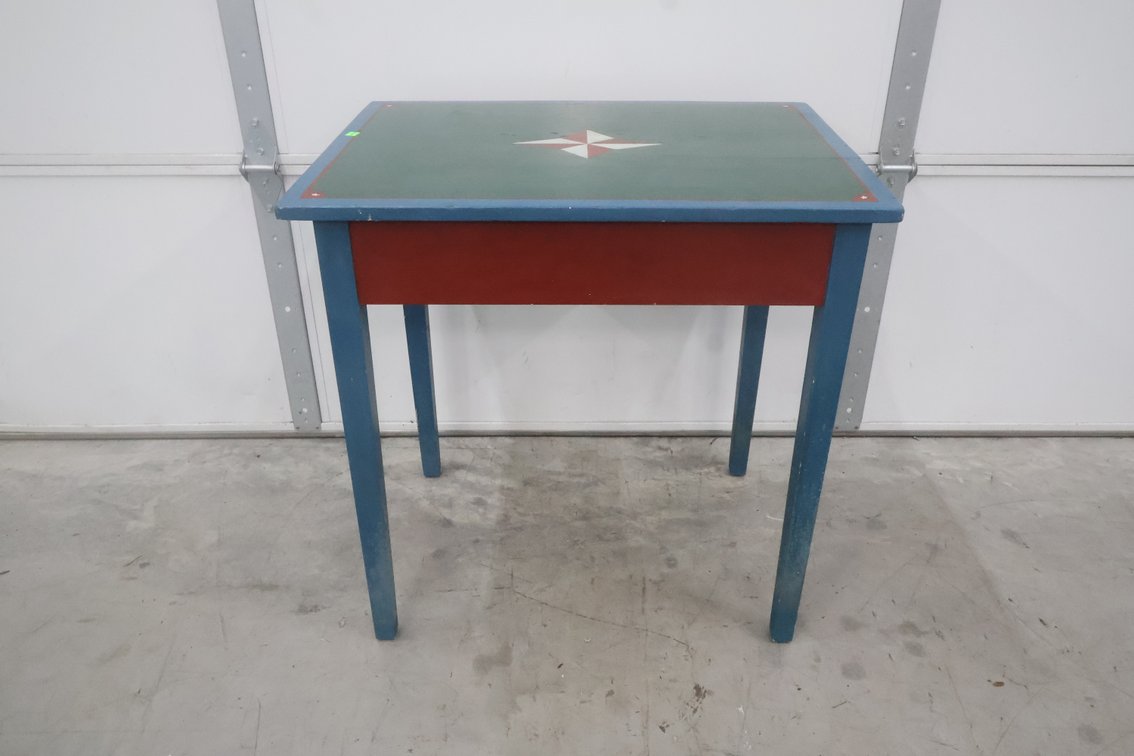 Vintage Painted Accent Table