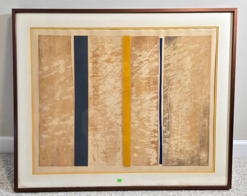 Signed/Numbered Abstract Print - William Zingaro