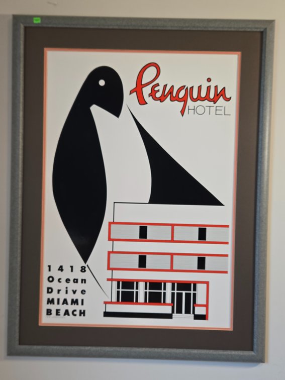 Penguin Hotel Poster
