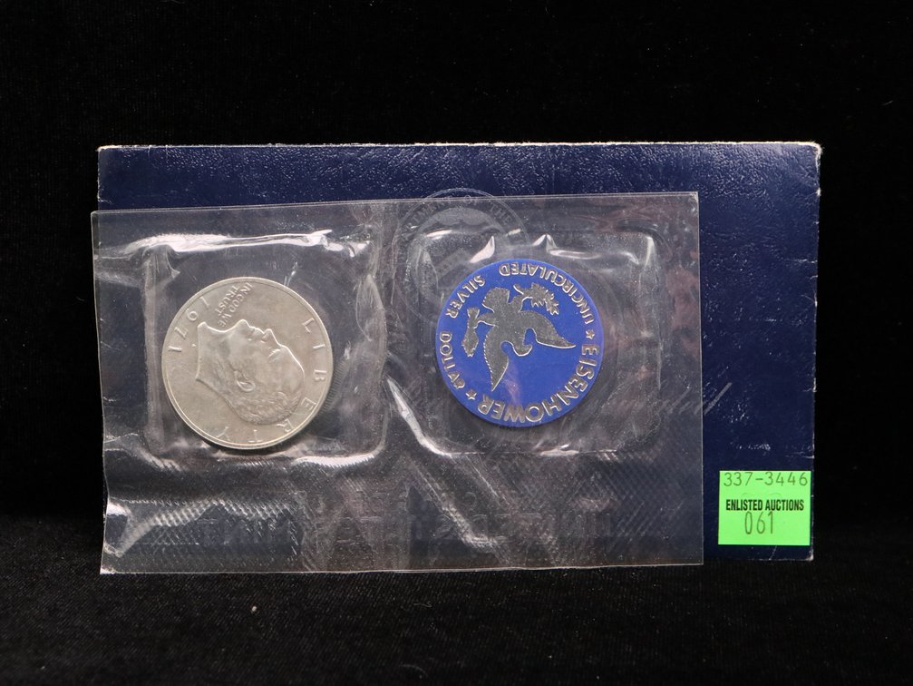 1971-S Eisenhower Uncirculated Silver Dollar