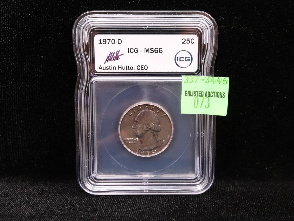1970-D Washington Quarter ICG MS 66