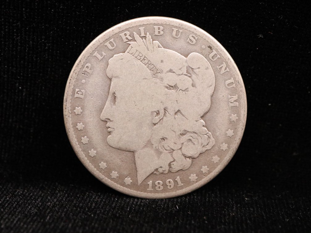 1891-O Morgan Silver Dollar