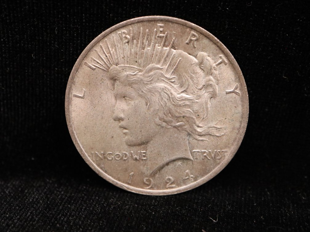 1924 Silver Peace Dollar