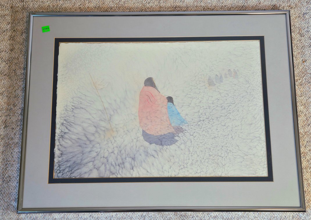 Native American Watercolor - Connie Seabourn Ragan