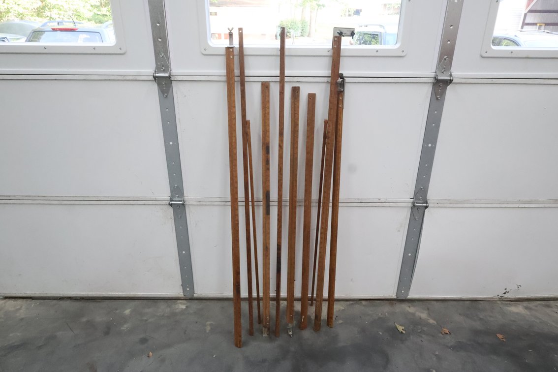 Vintage Leather Stretcher Frame