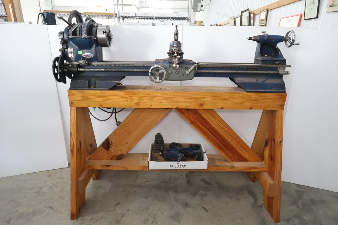 Vintage Craftsman Metal Lathe