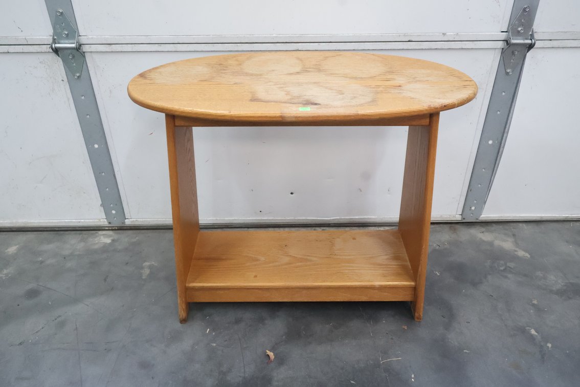 Oak Console Table