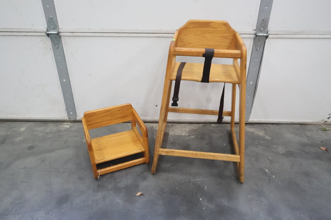 High Chair and Booster