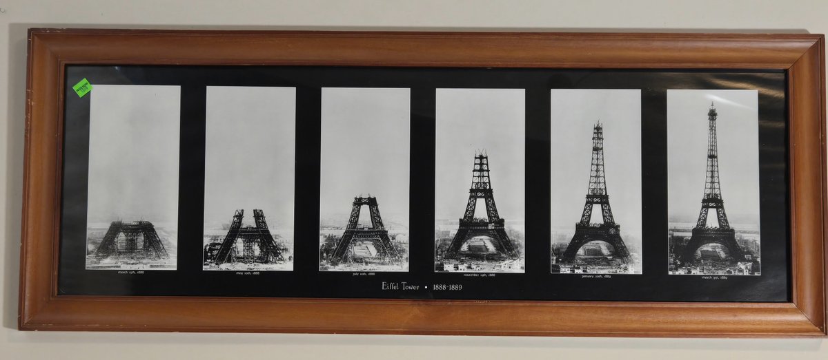 Photographs of Eiffel Tower Under Construction