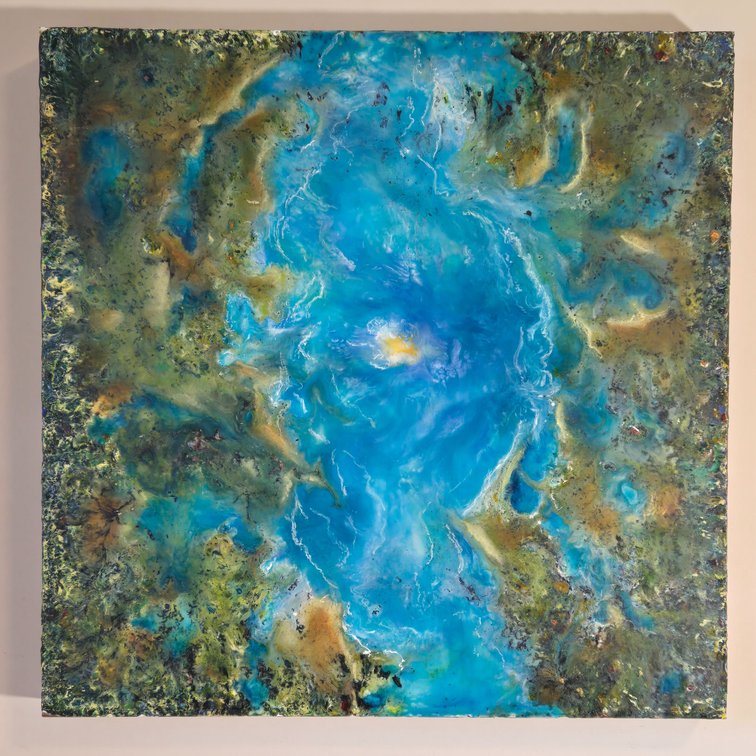 Encaustic Painting - Pamela Wallace