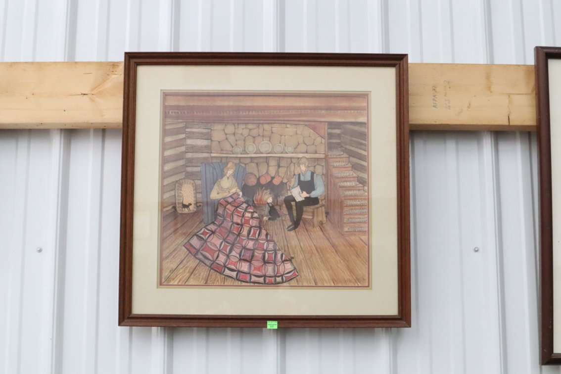 P Buckley Moss Lithograph
