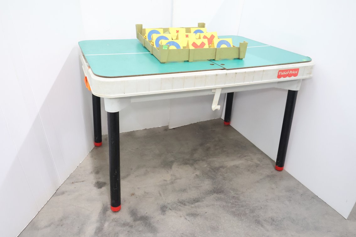 Vintage Fisher Price Game Table