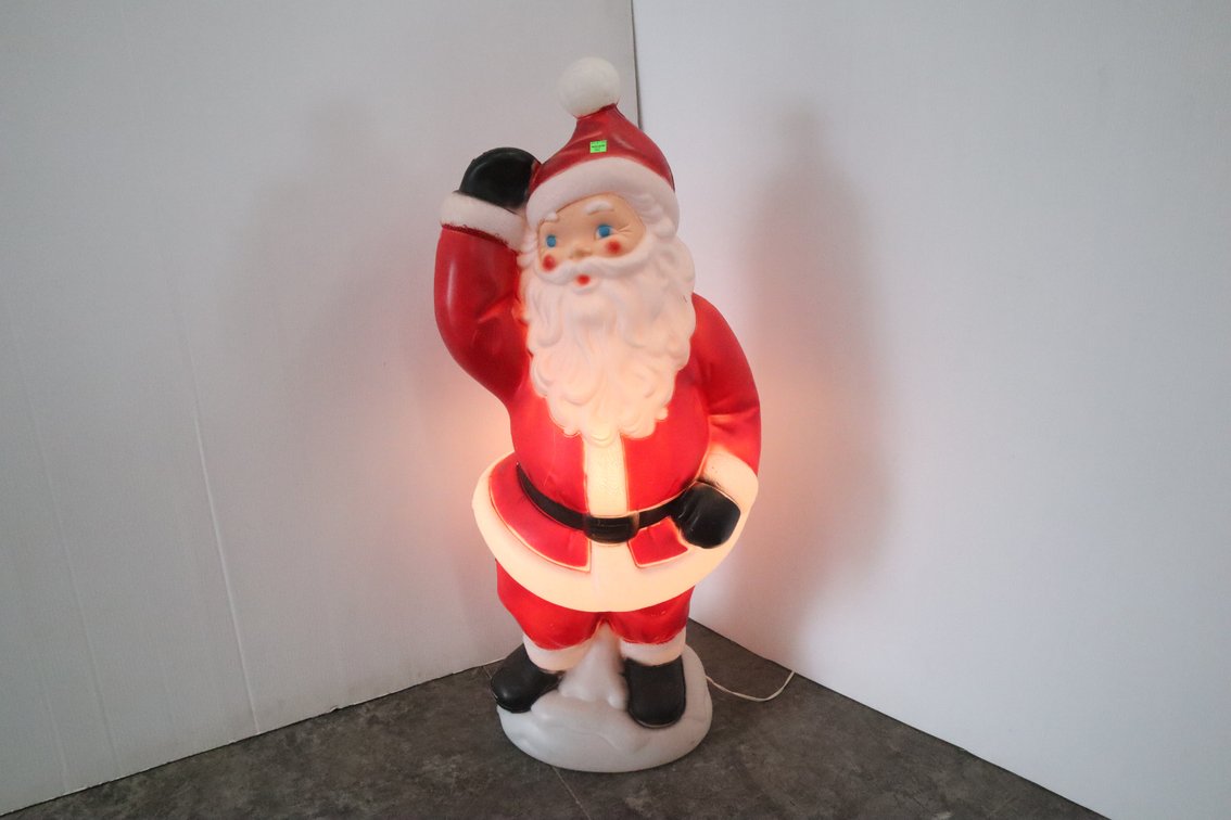 Blow Molded Santa