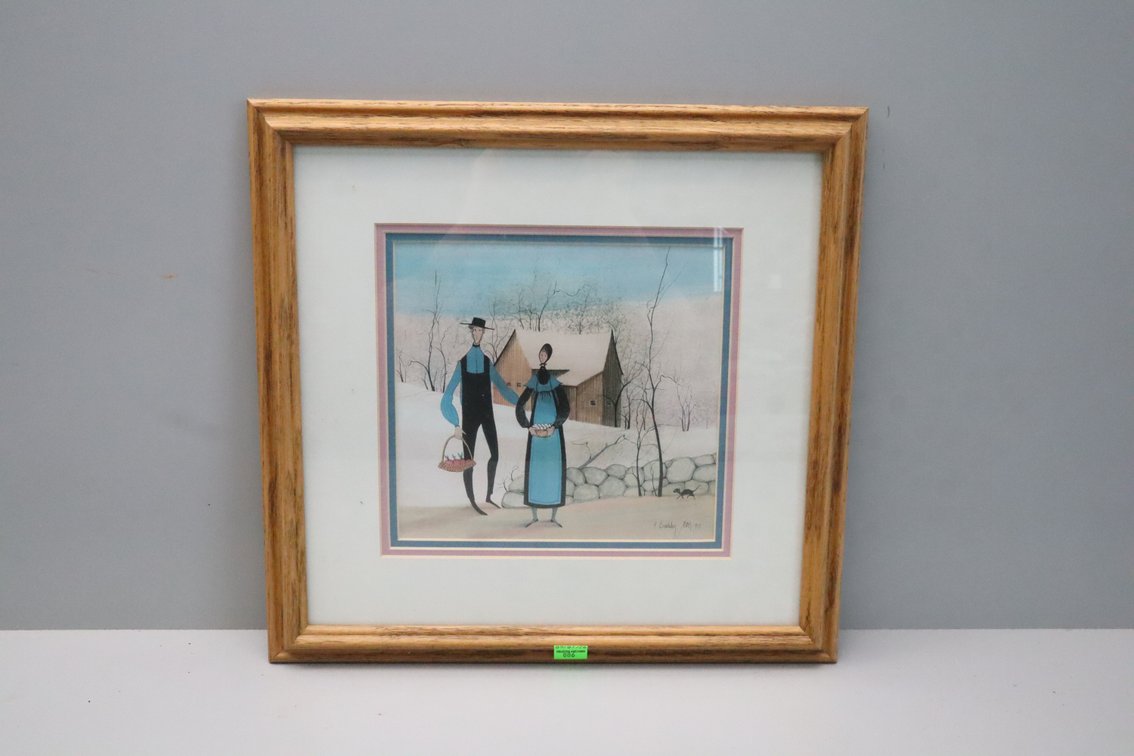 P Buckley Moss Framed Print