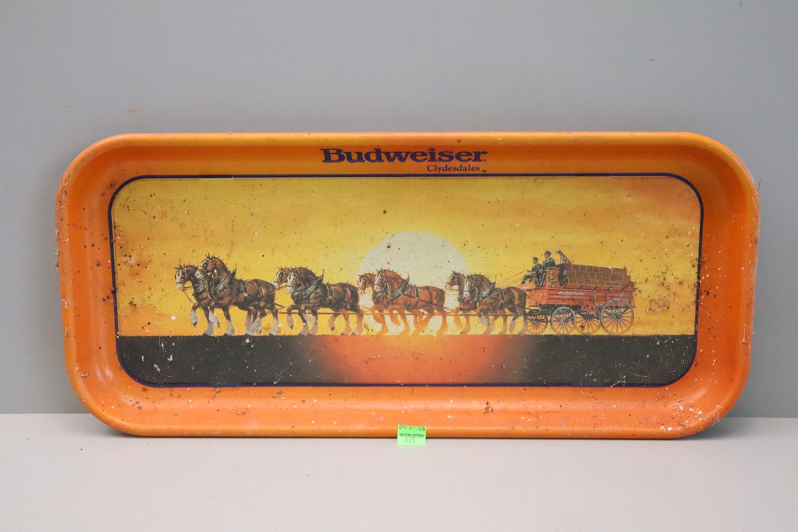 Budweiser Clydesdale's Tray