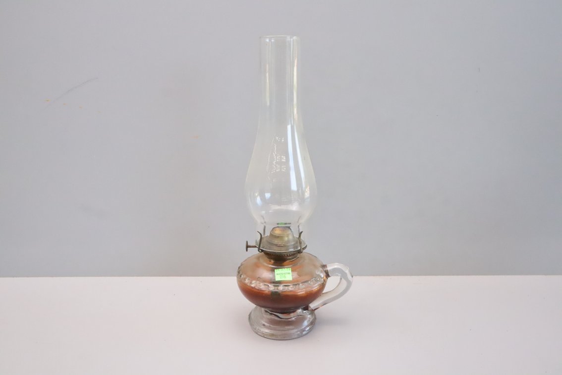 Glass Oil Lamp