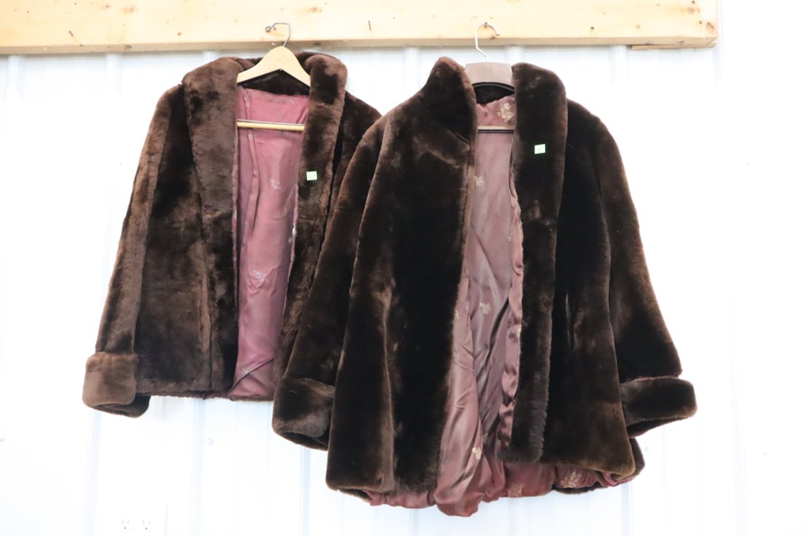(2) Fur Coats