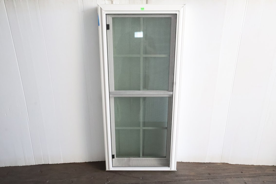 double hung bathroom window