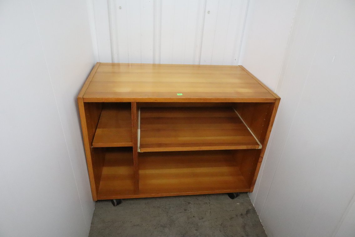 MCM Style Rolling Shelf