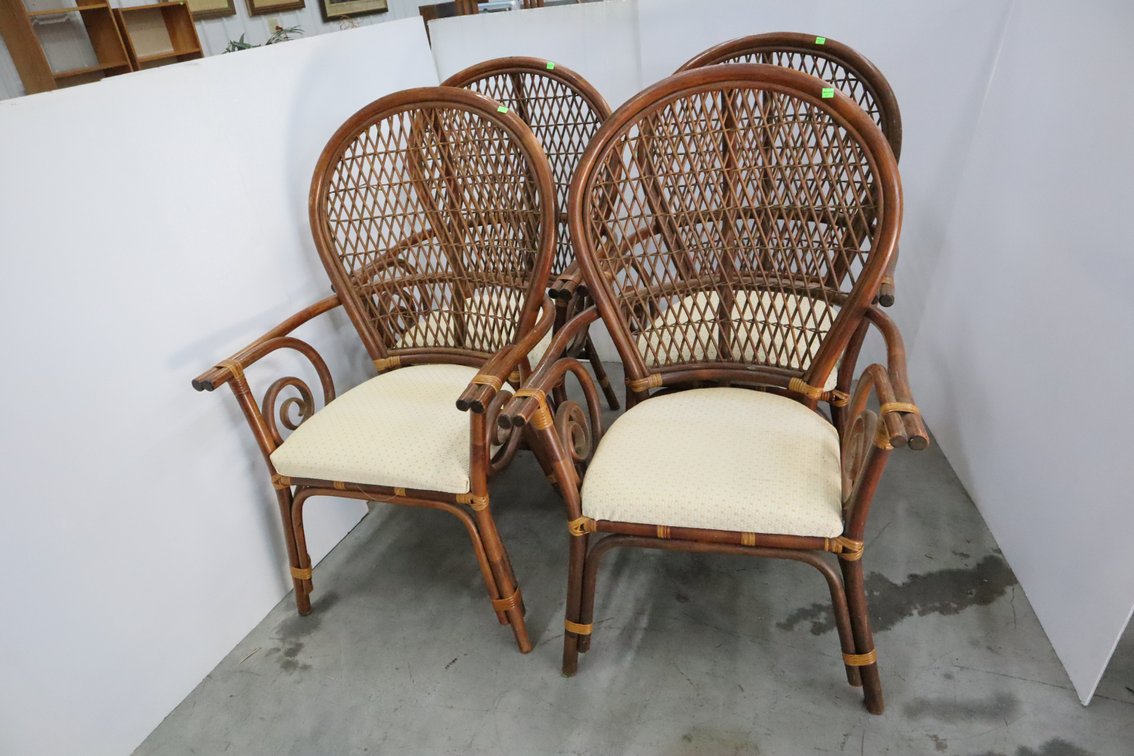 Rattan Armchairs