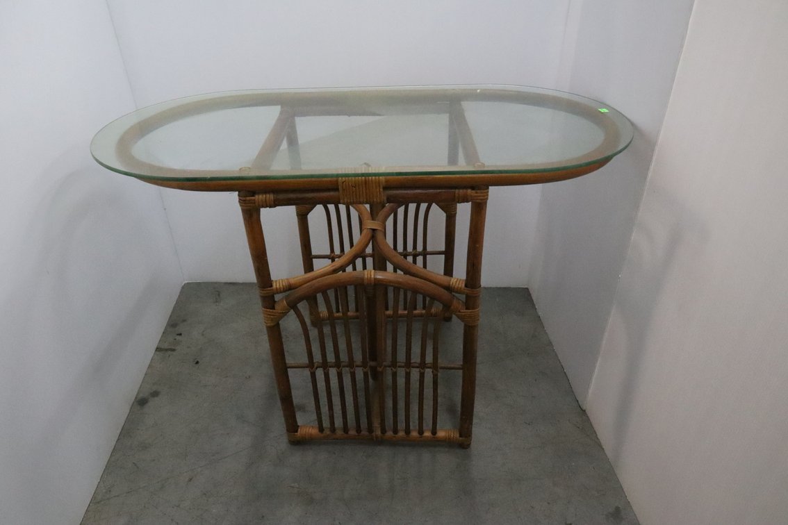 Rattan Console Table