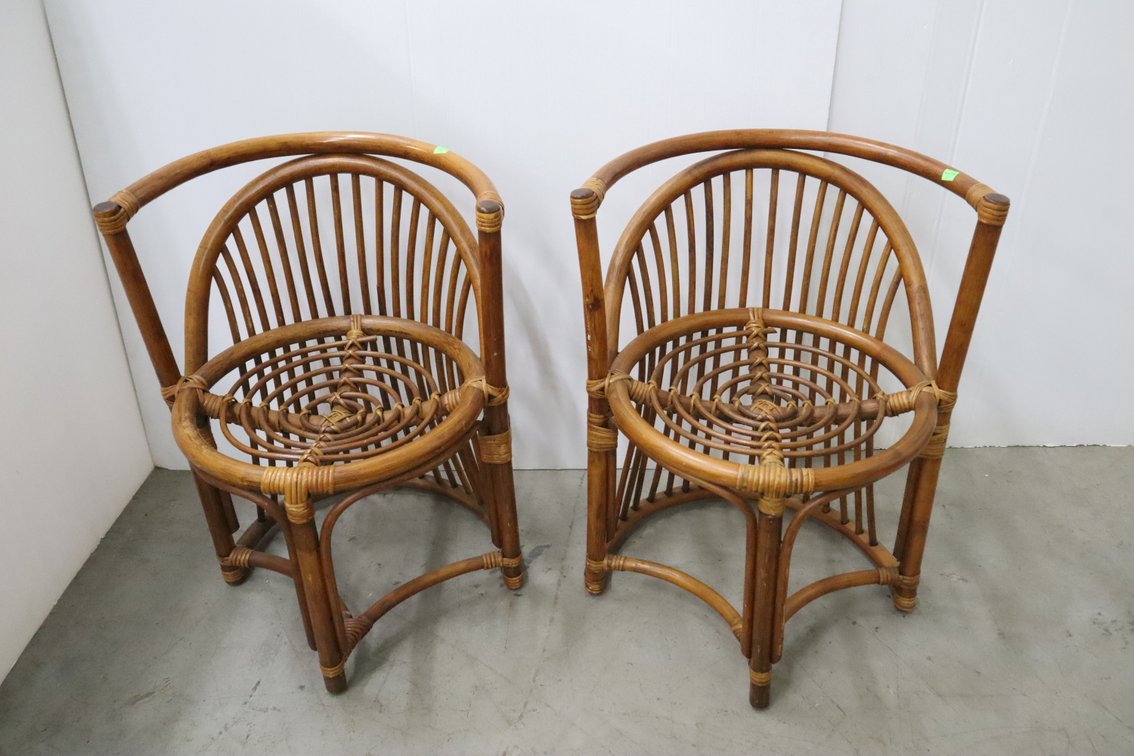 Rattan Armchairs