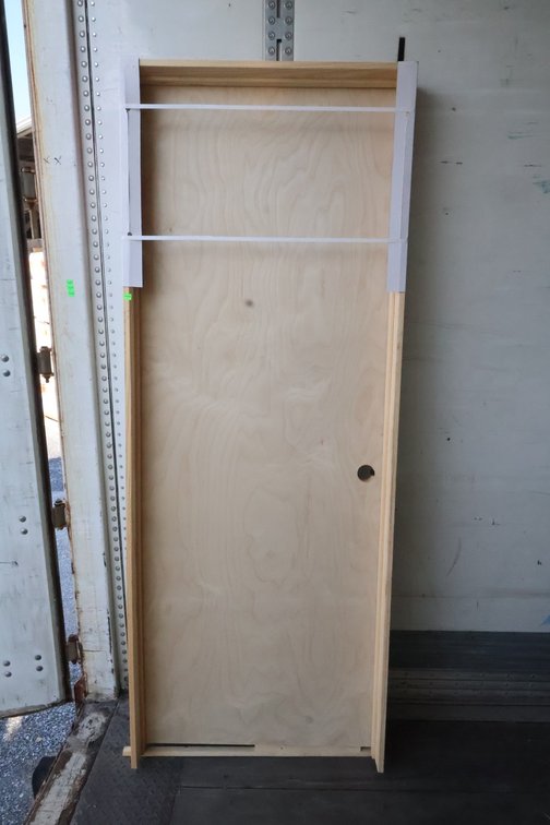 30" Birch prehung door