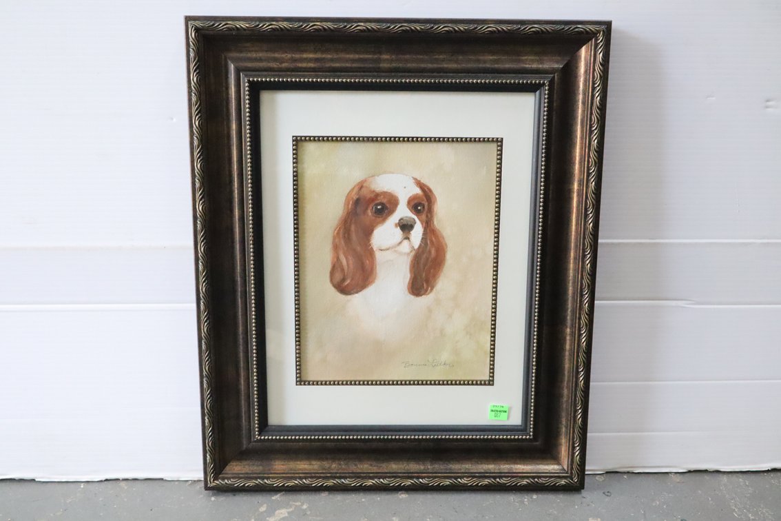 Puppy Portrait Painting