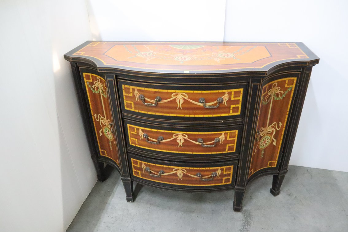 Serpentine Front Credenza