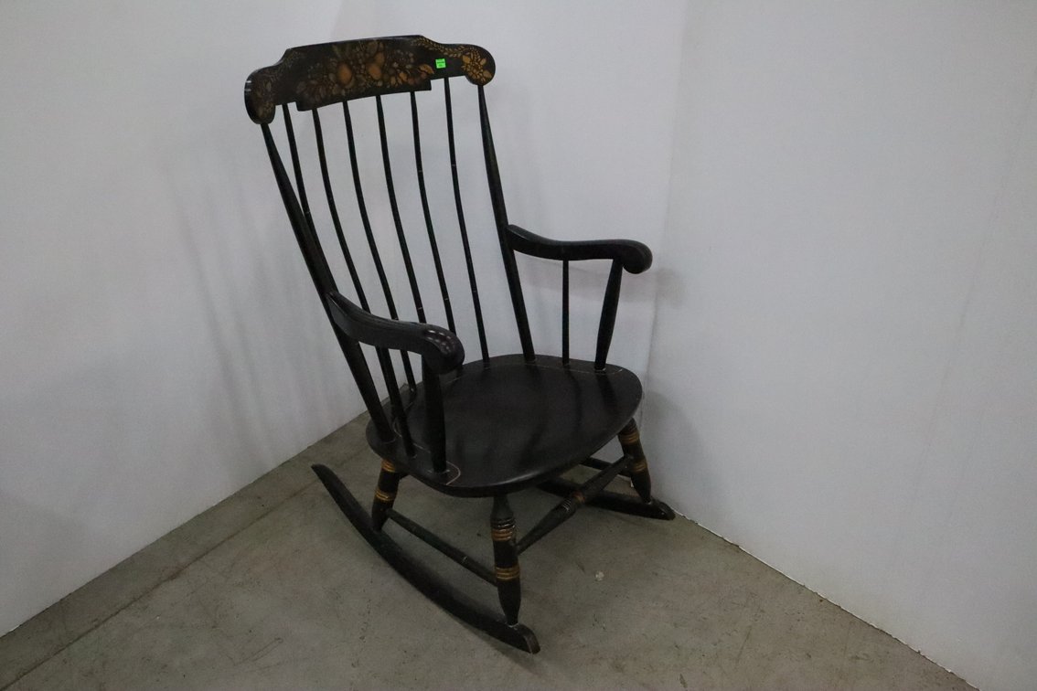 Stenciled Rocking Chair